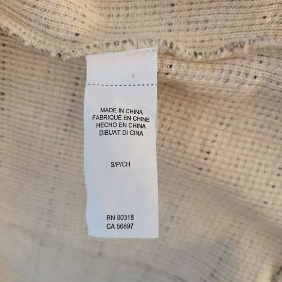 Lucky Brand Moto Jacket Beige Boucle Size Small - Picture 8 of 11